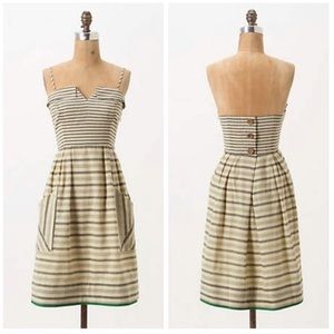 Anthro Maeve linen dress